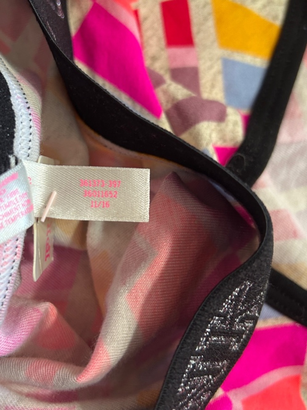 VS PINK  Geo-Print logo Boy short Panty - Picture 5 of 6